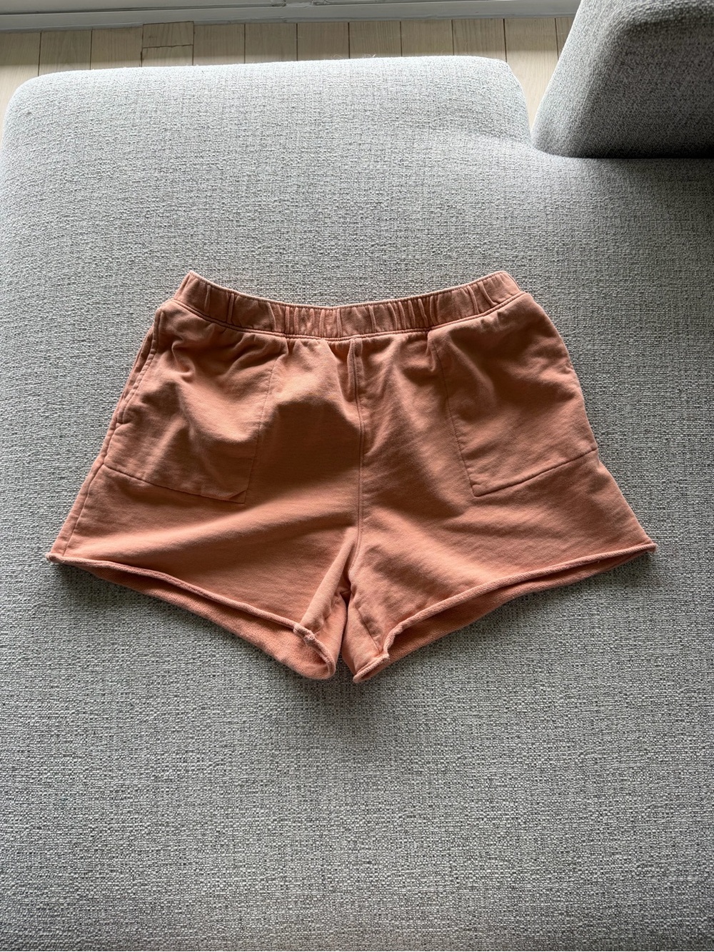 Universal Thread Women's Peach-Rust Athletic Knit Shorts
